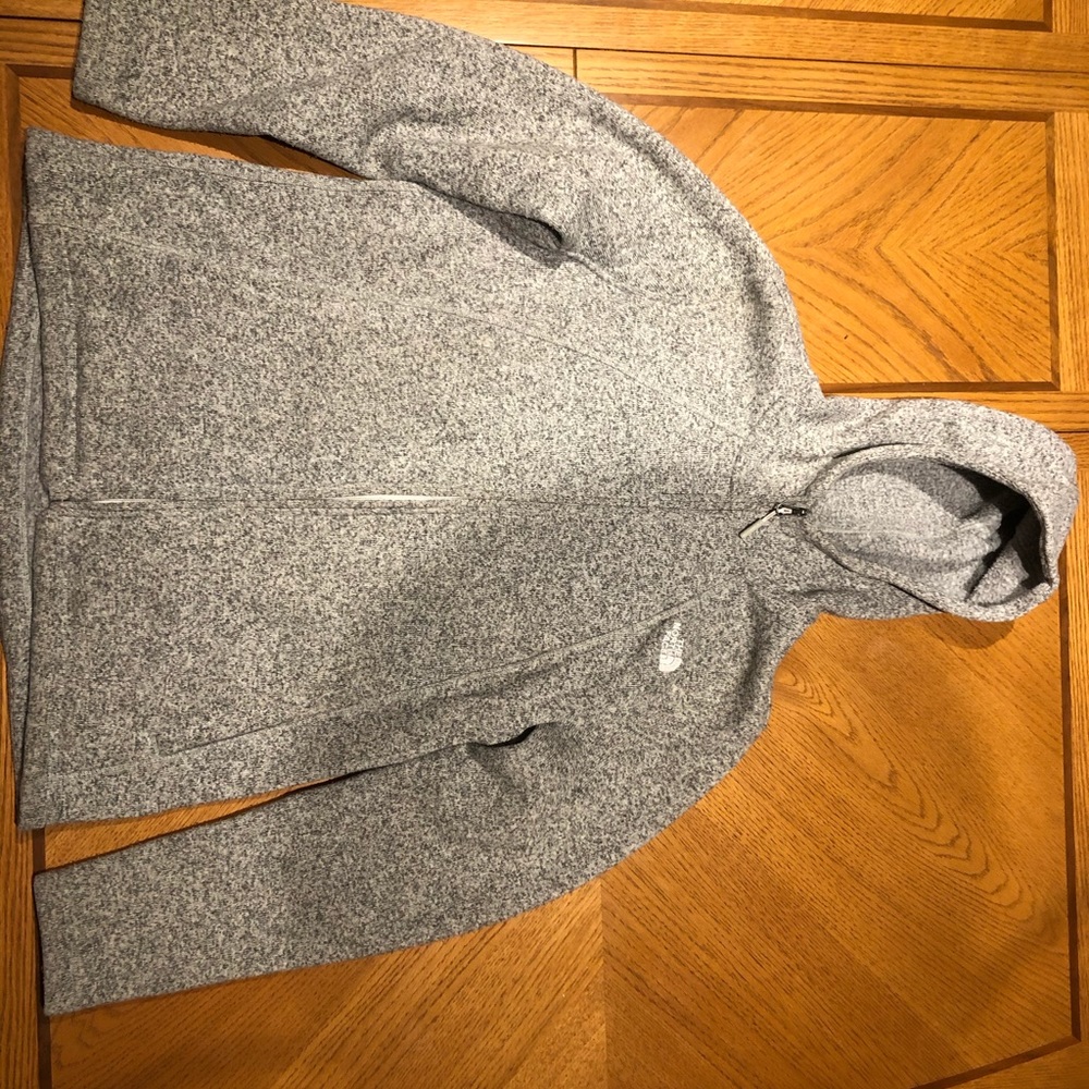 North face zip up jacket